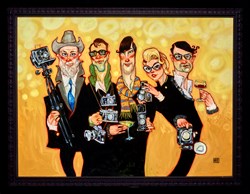 No Photos Please by Todd White - Original Painting on Stretched Canvas sized 42x31 inches. Available from Whitewall Galleries